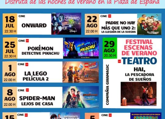 agenda cultural verano 2021