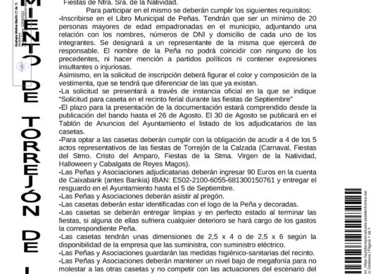 20220711_Publicación_Bando_BANDO CASETAS PEÑAS Y ASOCIACIONES FIESTAS SEPTIEMBRE 2022