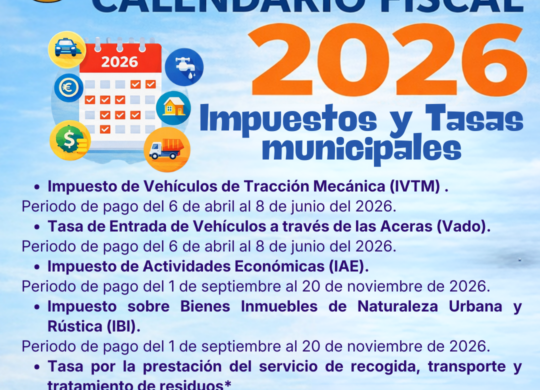 Calendario fiscal 2026